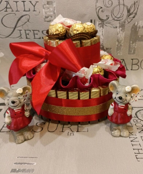 Pralinentorte zum Geburtstag